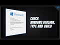 How to find Windows version on your PC | B9 STUDIOS