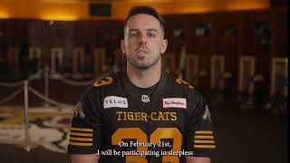 Sleepless For Our Community With Marc Liegghio | Hamilton Tiger-Cats