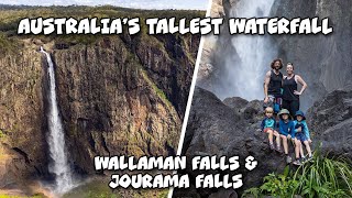 Australia’s tallest waterfall! Wallaman Falls. Jourama Falls, FNQ. Crystal Creek to Ingham.