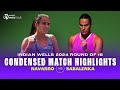 CONDENSED MATCH | Emma Navarro vs. Aryna Sabalenka | 2024 Indian Wells Round of 16 | WTA Highlights