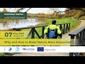 Webinar Accessibility in Parks: Why and how make nature more accesible?