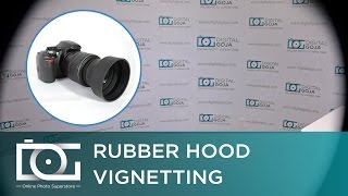 CAMERA \u0026 PHOTOGRAPHY TIPS | VIGNETTING - How To Fix It When Using a Rubber Lens Hood (Video)