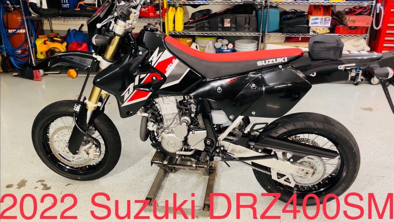 2022 Suzuki DRZ400SM First Look - YouTube