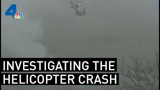 NTSB Investigates Cause of Bryant Helicopter Crash | NBCLA