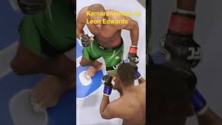 Kamaru Usman vs Leon Edwards Striking Exchanges #ufc286