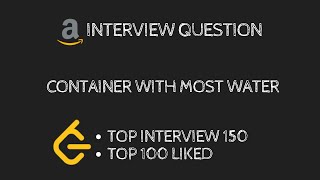 Container With Most Water | Python | Two Pointers | Leetcode - 11