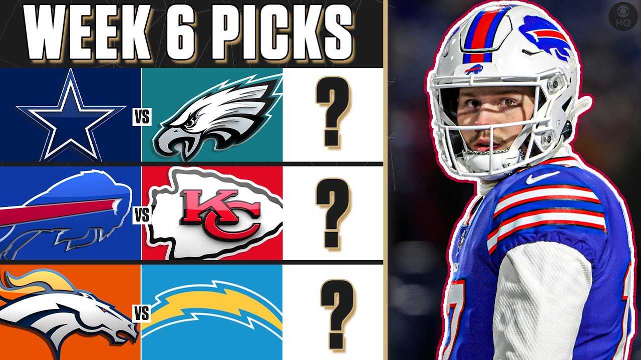 NFL Week 6 Betting Preview: EXPERT Picks For Chiefs-Bills REMATCH ...