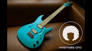 Unboxing my friend's Aristides 070 // 結他開箱 (Specs in description)