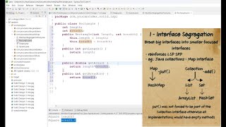 Part 5: SOLID Design Principles - Interface segregation principle with an example in Java.