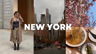 solo trip in NEW YORK: springtime in central park, soho, pretty buildings