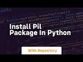 install pil package in python
