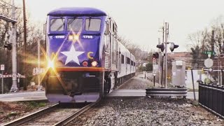 3HR Late 74 And 817's New Horn. Two Amtrak Trains in Durham, NC With A P40DC