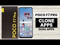 How to Clone Apps in Poco F7 Pro - Dual App Settings