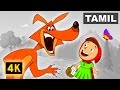 Little Red Riding Hood (சுட்டி பெண் சிகப்பழகு) | Bedtime Stories | Tamil Stories for Kids