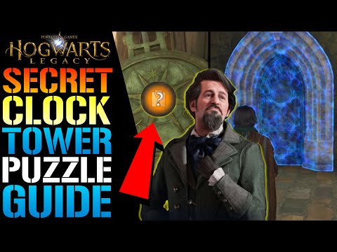 Hogwarts Legacy: Secret Clock Tower Puzzle GUIDE! How To Solve It TODAY!