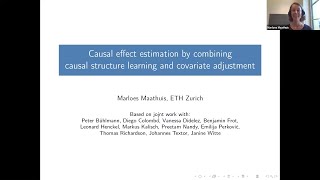 Marloes Maathuis: Combining causal structure learning and covariate adjustment