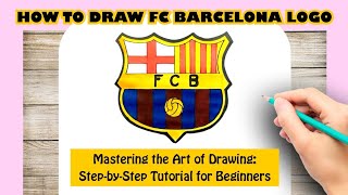 How To Draw FC Barcelona Logo