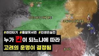 쿠빌라이 VS 아리크부카 · 고려의 운명이 걸린 선택 (Part. 3/3) #고려시대 #고려사 #선택