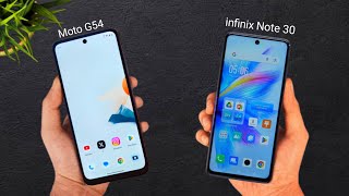 Moto G54 5G vs infinix Note 30 5G Comparison in HINDI | infinix Note 30 vs moto g54 | Phone Fight