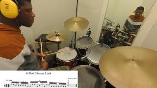 J-Rod Drum Lick Breakdown (Gospel Chop)