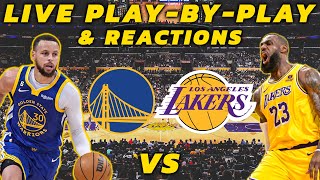 Golden State Warriors vs Los Angeles Lakers | Live Play-By-Play & Reactions