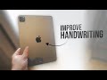How to Improve Handwriting on iPad (tutorial)