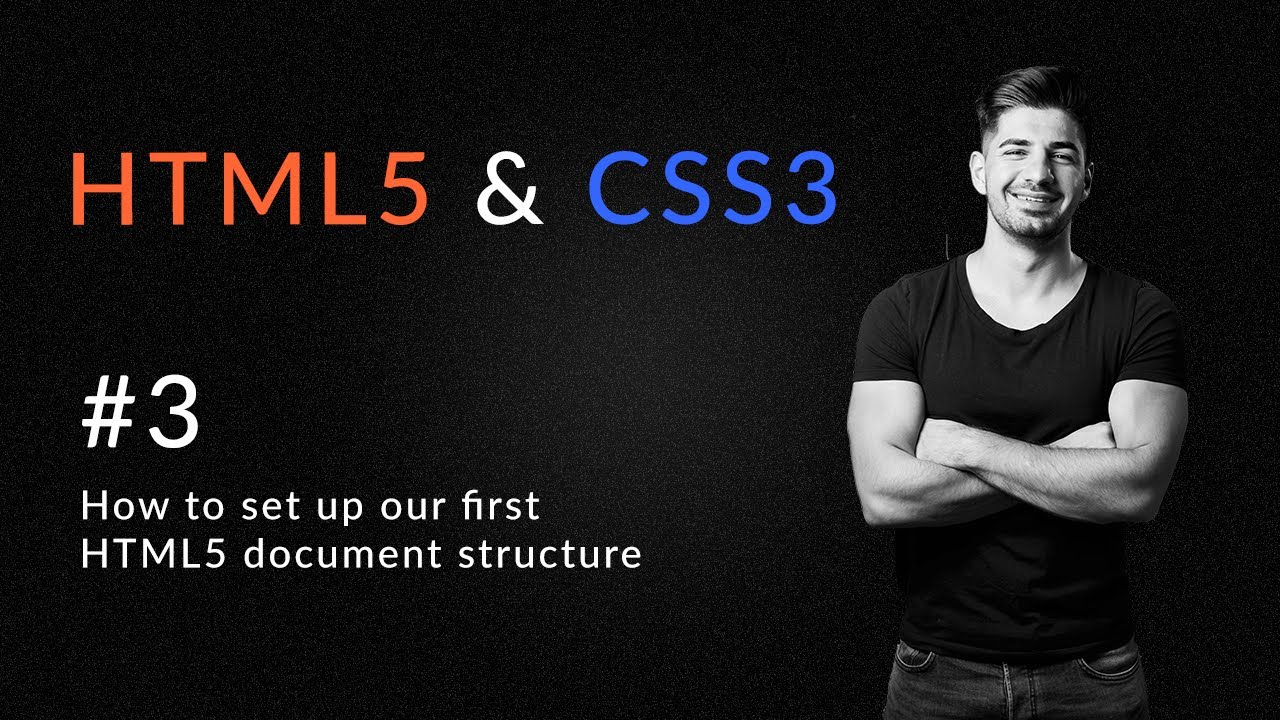 How To Set Up Our HTML5 Document Structure | Introduction To HTML5 And ...