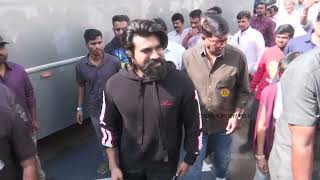 Globla Star Ram Charan Exclusivie Visuals @ Unstoppable Sets For Gamechanger Movie Promotion