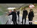 president ilham aliyev opened pirgulu damirchi highway in shamakhi