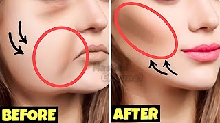 Anti-Aging Face Massage for High CHEEKBONES  | Lift Up Saggy Cheeks, Jowls | Get Slim Face Naturally