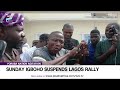 yoruba nation agitation sunday igboho suspends lagos rally news