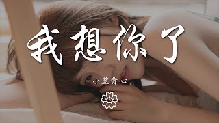 小藍背心 - 我想你了『我想你了 我說真的』【動態歌詞Lyrics】