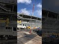 【記録映像】パロマ瑞穂スタジアム建替工事 2024 3 2 。山手グリーンロードから。2026年9月のアジア競技大会に向けて、同年4月完成予定。　 パロマ瑞穂スタジアム アジア競技大会 記録映像