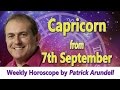 Capricorn Weekly Horoscope from 7th September 2015