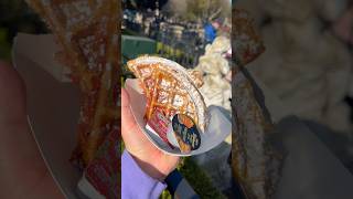 ⭐️ NEW 2024 Disneyland Food! | WAFFLE MONTE CRISTO #Disneyland #Shorts #DisneylandFood #MonteCristo