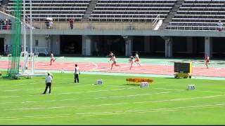 20120819_兵庫県高校ユース陸上_1年女子400mH予選1組