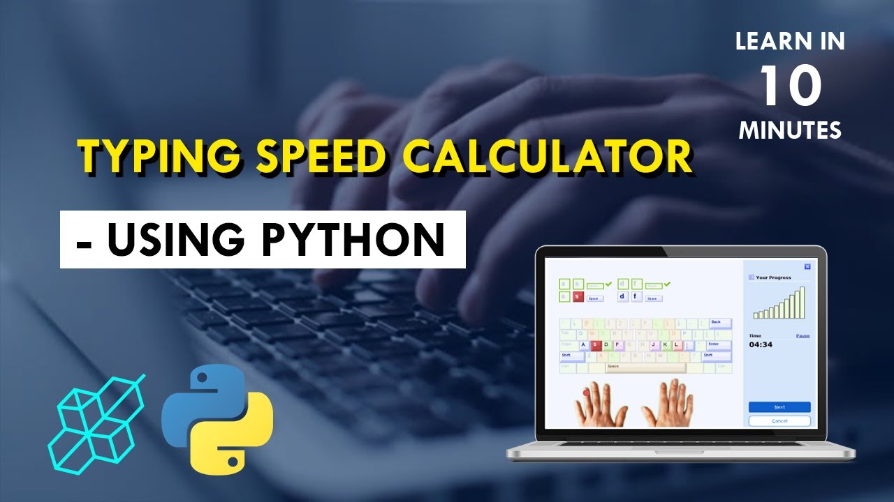 Build Typing Speed Calculator Using Python Project For Beginners