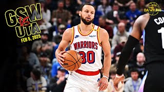 Golden State Warriors Full Team Highlights vs Jazz | Feb 5, 2025 | FreeDawkins