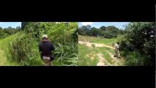 サバゲーをFPS風に撮ってみた 2012.07.15 OGC FPS Airsoft フラッグ戦2