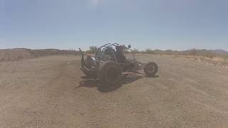 Dune Buggy Test Drive (and crash!) in Blythe, CA