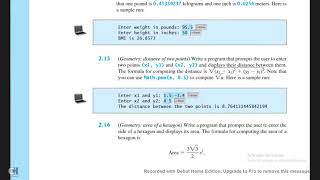 Introduction To Java Programming - Exercise 2 16b