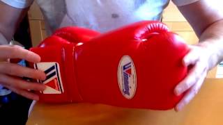 WINNING 12oz Lace Up Boxing Gloves Review