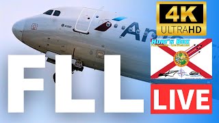 🔴4K LIVE・6/6/2023・Fort Lauderdale-Hollywood International Airport・@FLL Plane spotting