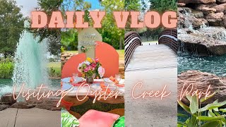 Daily Vlog All About Brandy J| Exploring Sugar Land Tx | Visiting Oyster Creek Park #asmrnature