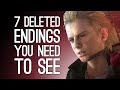 7 Deleted Game Endings You Need to See