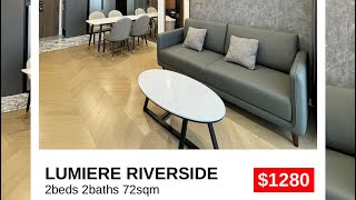 LUMIERE RIVERSIDE 2 BEDROOMS 2 BATHROOMS