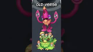 CRANCHEE'S UPDATED sound VS old on Mythical Island! #shorts