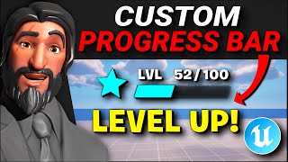 Custom PROGRESS BARS for STATS in Fortnite Creative/UEFN! (Statistic Devices Part 2)