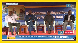 🔴#TBCLIVE: KONGAMANO LA MAJADILIANO YA RIPOTI YA TUME YA HAKI JINAI