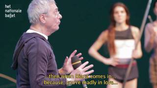 Michele \u0026 Igone discuss their characters in John Neumeier's 'Sylvia' (new Dutch premiere) - part 2